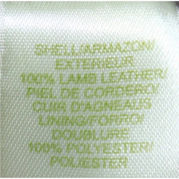 Sigrid Olsen Genuine Lamb Leather Platinum Jacket sz.S - Picture 11 of 12